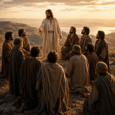 Jesus appoints the twelve apostles