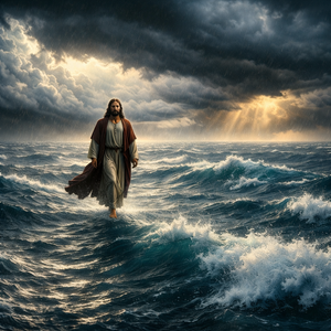 Jesus Walks on Water