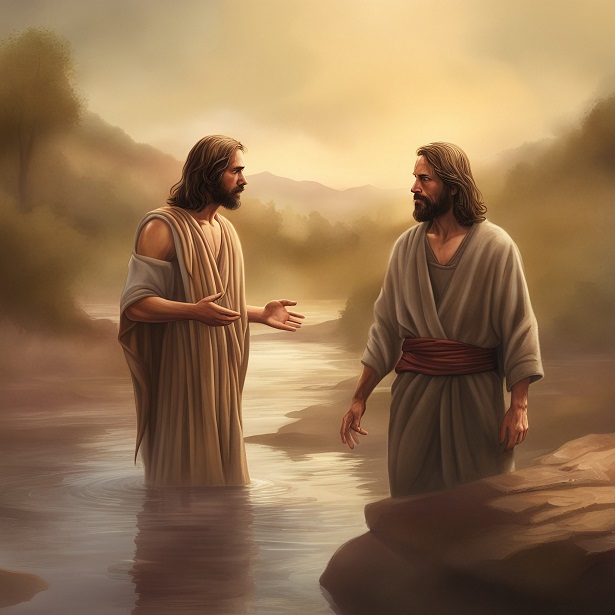 Jesus and John the Baptist