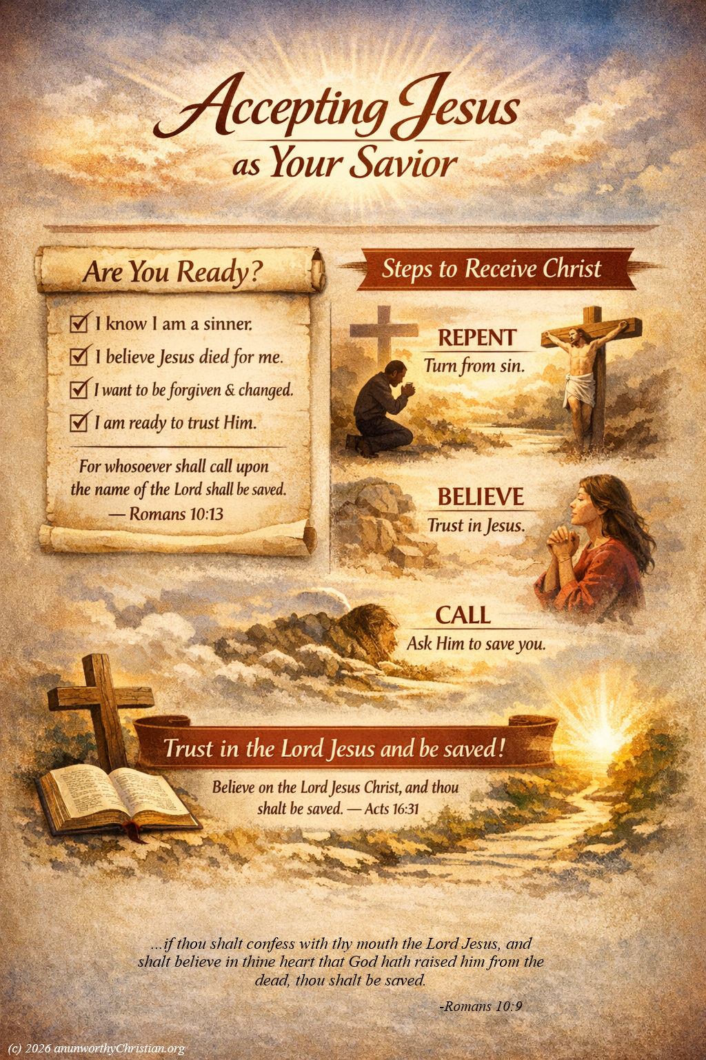 Accepting Jesus as Your Saviour — Are You Ready?