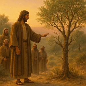 Christ curses the fig tree