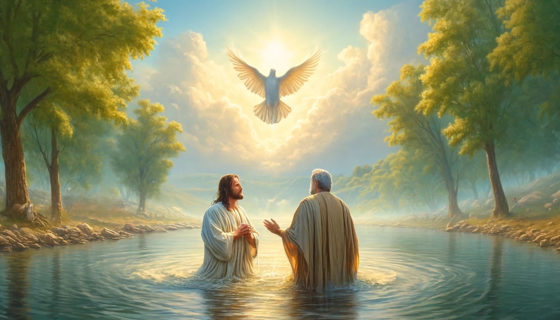 The Baptism of Jesus by John